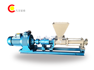 單螺杆泵-不鏽鋼單螺（luó）杆泵