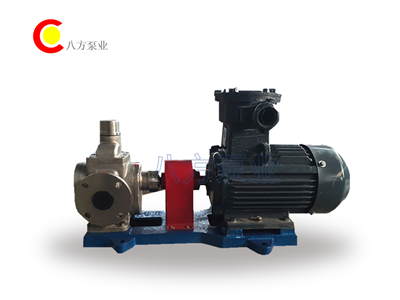 不鏽鋼圓（yuán）弧齒輪油泵-YCB不鏽鋼齒（chǐ）輪油泵